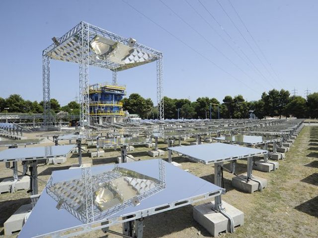 Inaugurato in Sicilia il primo impianto solare termodinamico STEM® al mondo