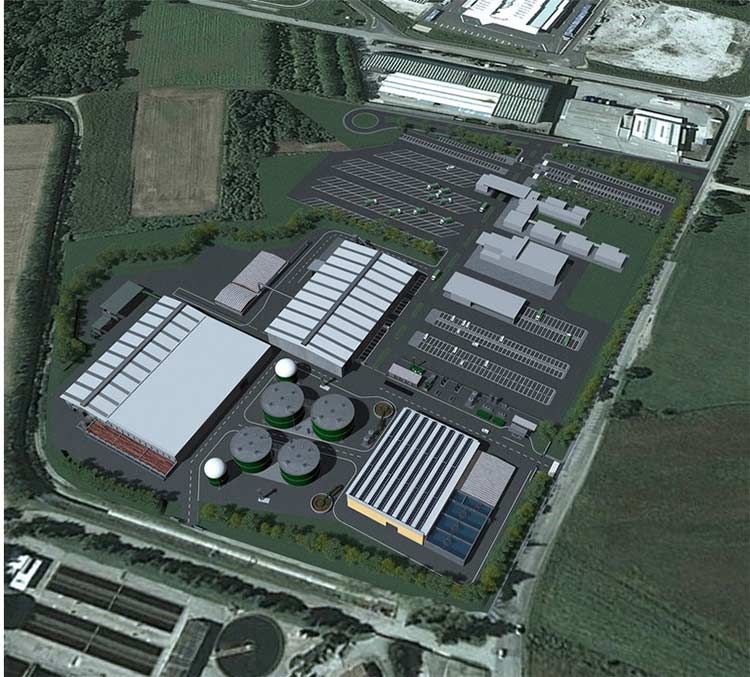 Il nuovo impianto di trattamento della FORSU e della FOP di Udine