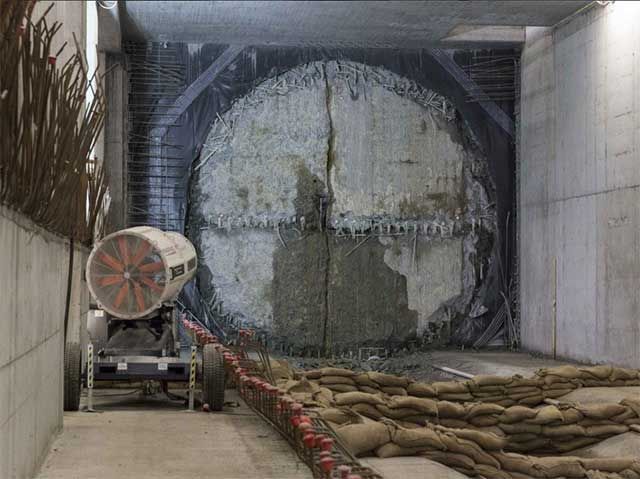 Generac al lavoro per la costruzione della linea 4 della Metropolitana di Milano