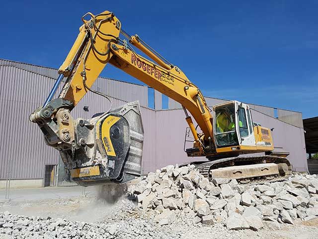 MB Crusher ridà vita agli scarti del tuo cantiere