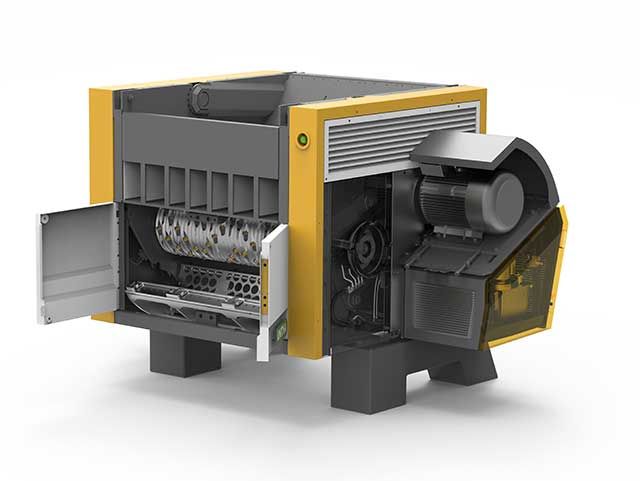 La nuova Untha QR, triturazione efficace di materiali riciclabili!