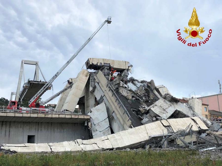 Gestione macerie Viadotto Morandi a Genova, Legambiente scrive a governo e enti locali