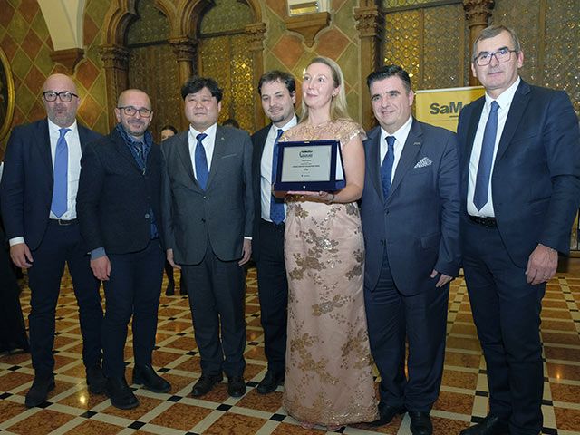 Hyundai Construction Equipment vince il Premio Innovazione Samoter nella categoria pale gommate 