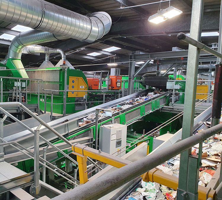 Revamping dell’impianto di riciclo rifiuti Viridor di Masons