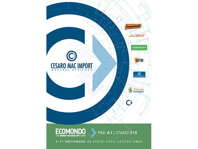 Cesaro Mac Import a Ecomondo 2022