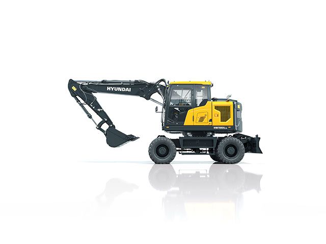 Hyundai aggiunge L'HW150A CR allo schieramento degli escavatori gommati