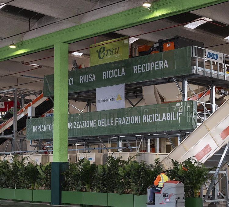 ERSU ha inaugurato la linea di valorizzazione della RD dell'impianto di Pioppogatto – Massarosa 