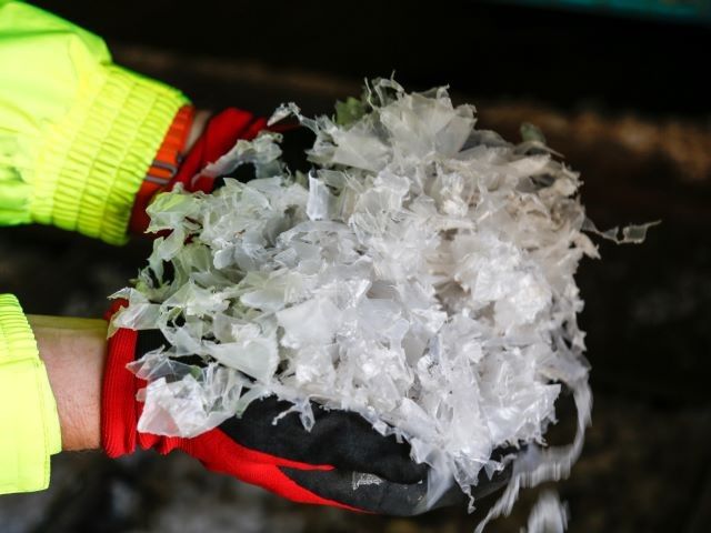 Riciclaggio delle pellicole in LDPE con il trituratore industriale Vecoplan