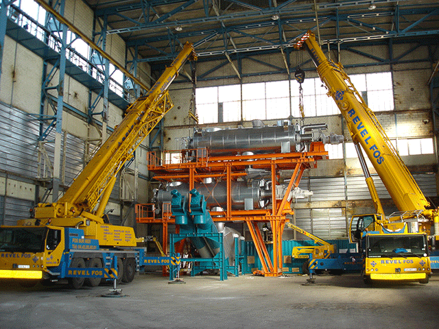 La distillazione sottovuoto per bonificare aree industriali contaminate