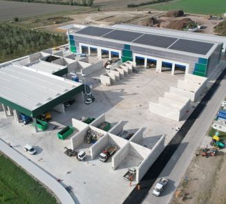 Il nuovo polo tecnologico di SABAR a Novellara per il riciclo dei rifiuti ingombranti e dei PFU