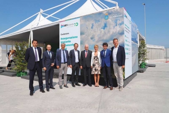 GruppoHera e istituzioni al nuovo impianto trattamento rifiuti Cordenons