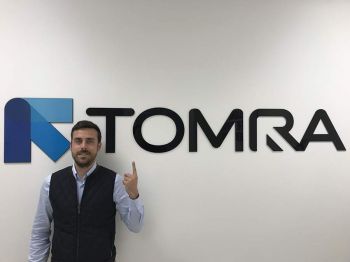 Alessandro Granziera, Area Sales Manager di TOMRA Sorting Recycling. 