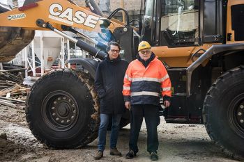 L'AD di Megawatt con l'operatore