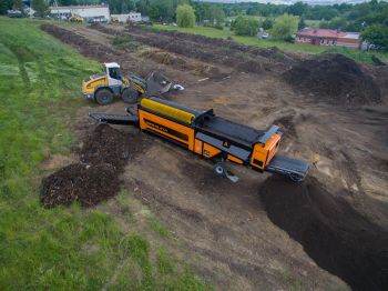 Vaglio a tamburo compatto Pronar MPB 18.47