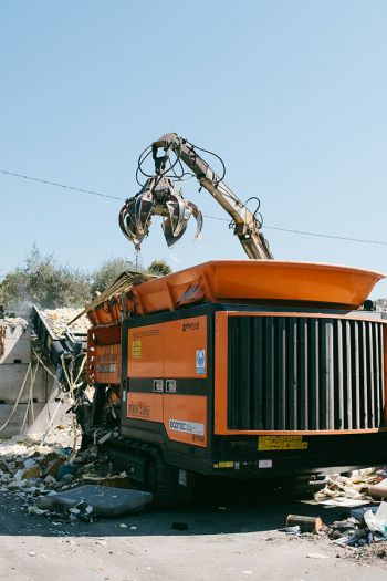 Il primo trituratore 2.85g prosegue il suo lavoro