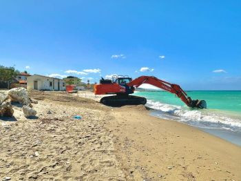 Lavori di difesa costiera Mirto Crosia