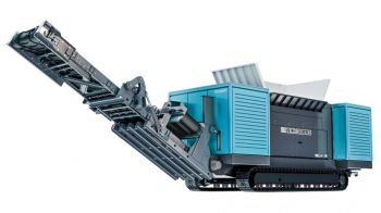 Il VEZ 3300 e-mobil viene utilizzato direttamente nel luogo in cui si produce il materiale, rendendo superflui i complessi lavori di un basamento dedicato. 